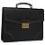 Saffiano Borsa da lavoro PRADA in pelle Safiano nera e oro Auth bs21898 Nero D'oro