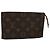 LOUIS VUITTON Monogram Bucket PM Bolsa de Accesorios LV Auth hk2004 Monograma