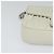 PRADA Borsa a Spalla con Catena Arricciata in Pelle Bianca Argento Auth mr992 Bianco - vista 15