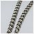 PRADA Borsa a Spalla con Catena Arricciata in Pelle Bianca Argento Auth mr992 Bianco - vista 8
