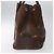 Hermès HERMES Amazonia Garden Party PM Borsa a mano in pelle marrone Auth yk16902 - vista 3