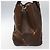 Hermès HERMES Amazonia Garden Party PM Borsa a mano in pelle marrone Auth yk16902 - vista 4