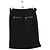 Louis Vuitton Schwarze Kaschmirrock