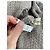 Abrigo trench de lana gris Rick Owens - vista 4