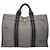 Borsa a mano in cotone grigio di Hermès