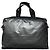 Borsa da viaggio in pelle nera Issey Miyake Nero