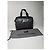 Borsa da viaggio in pelle nera Issey Miyake Nero - vista 2