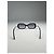 Céline Celine schwarze Metallsonnenbrille - Ansicht 3