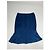 Gonna in seta blu Saint Laurent - vista 4