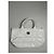 Borsa a mano in pelle verniciata bianca Marc by Marc Jacobs Bianco - vista 4