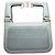Borsa a mano in pelle blu Loewe Puzzle