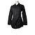 Fendi schwarzer Polyester-Trenchcoat