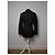 Fendi schwarzer Polyester-Trenchcoat - Ansicht 4
