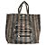 Borsa a mano in pelle nera Fendi Baguette Nero