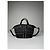 Borsa a mano in pelle nera Givenchy Nightingale Nero - vista 4