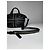 Borsa a mano in pelle nera Givenchy Nightingale Nero - vista 5