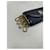 Sac en cuir bleu marine Dior Saddle  - vue 2