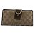 Gucci Horsebit 1955 Beiger Baumwollgeldbeutel