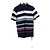 Polo de algodón negro Yves Saint Laurent