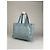 Borsa a mano in poliestere blu Chanel Cambon - vista 2