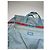 Borsa a mano in poliestere blu Chanel Cambon - vista 4