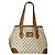 Borsa a mano in pelle bianca Louis Vuitton Hampstead Bianco
