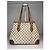 Borsa a mano in pelle bianca Louis Vuitton Hampstead Bianco - vista 5