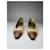 Talons en cuir beige Yves Saint Laurent  - vue 4