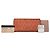 Cartera de cuero naranja Miu Miu
