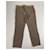 Pantalón de algodón marrón Prada Castaño - vista 5