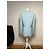 Balenciaga blaue Seidenjacke - Ansicht 2