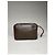 Céline Clutch in pelle marrone vintage Celine Triomphe - vista 5