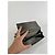 Y's Grey Suede Wallet - view 4