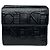 Céline Celine Triomphe Black Patent Leather Wallet