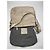 Coach Signature Sufflette Beiger Lederhandtasche - vista 2