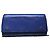 Céline Cartera de charol azul marino Celine