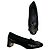 Louis Vuitton Upper Case Black Patent Leather Flat