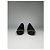 Louis Vuitton Upper Case Black Patent Leather Flat - view 2