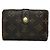 Portafoglio in pelle marrone Louis Vuitton Juliette