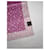 Céline Fazzoletto di seta rosa Celine  - vista 3