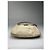 Borsa a mano in pelle beige Sufflette Signature di Coach - vista 4