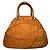 Borsa a mano in cotone arancione Etro
