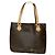 Borsa a mano in pelle marrone Vivian di Louis Vuitton
