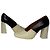 Céline Celine Triangle Heel Black Leather Heel