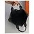 Borsa a mano in cotone nero Hermès - vista 2