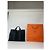 Borsa a mano in cotone nero Hermès - vista 5