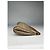 Clutch in cotone marrone Fendi Baguette - vista 5