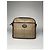 Borsa a mano in pelle beige Burberry TB - vista 3