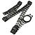 Bracciale in acciaio argento Maison Martin Margiela