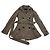 Burberry Sandringham brauner Polyester-Trenchcoat